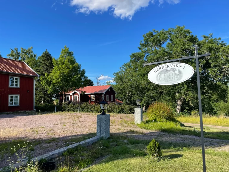 Historic Herrekvarn house in Sweden